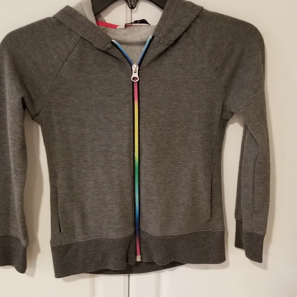 DSG Rainbow Zipper Womens Hoodie Size XS Athletic Wear